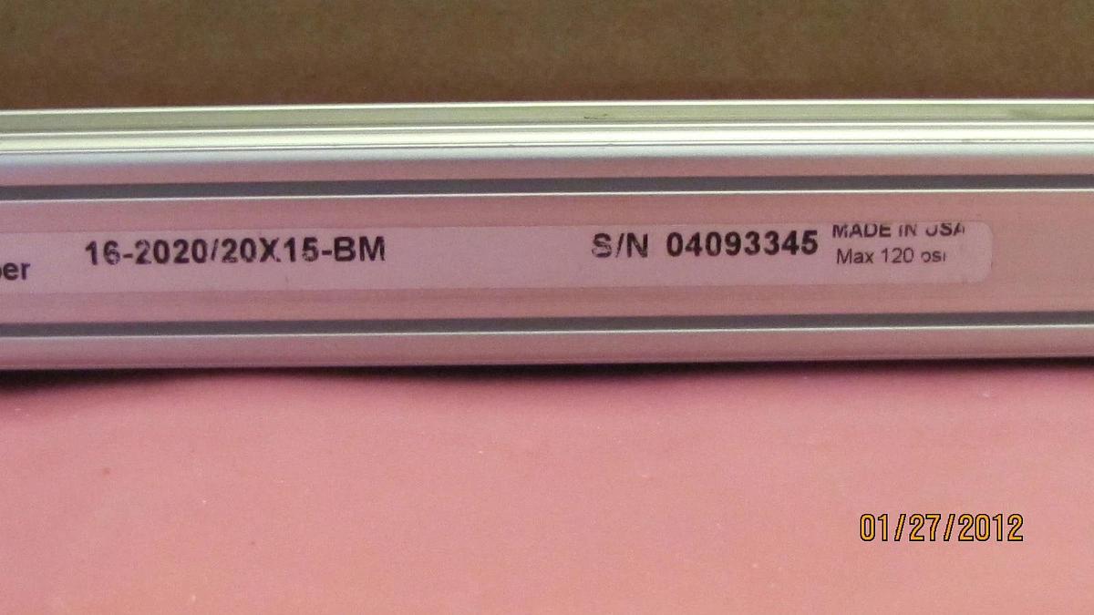 HOERBIGER ORIGA CYLINDER PNEUMATIC CYLINDER 16-2020/X15-BM 16-2020 / X15-BM