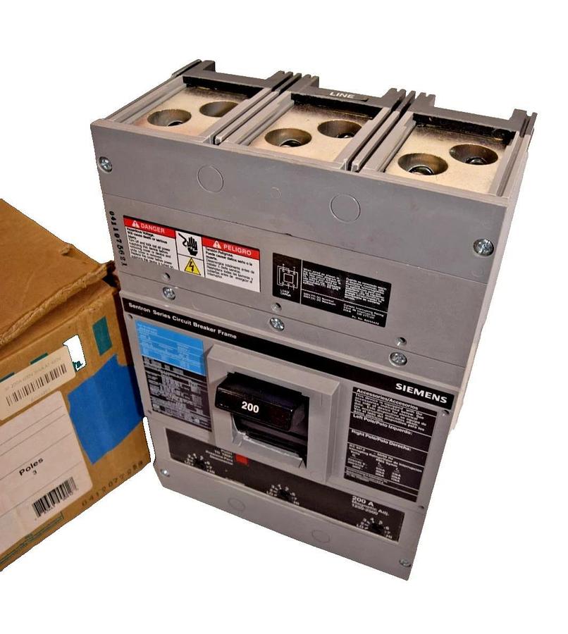 Siemens Sentron ITE Breaker 200a JD63B200L 200 Amp JD63F400 JD6-A 3p NEW