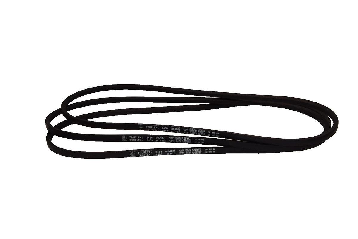 Gates Trueflex V-Belt 2480 4L480 Vbelt (Lot of 3)