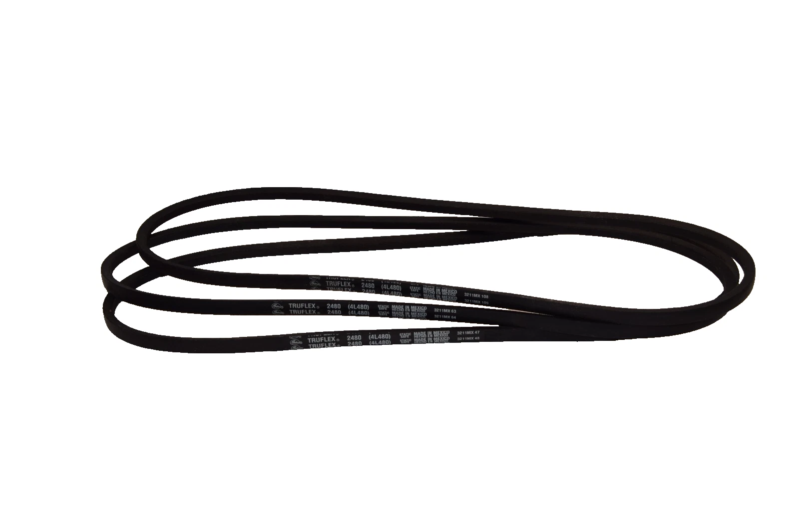 Gates Trueflex V-Belt 2480 4L480 Vbelt Static Safe (Lot of 3)