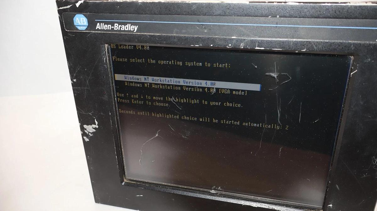 Used Allen Bradley 6181-EHBBBBZZZ Series B Industrial Computer Integrated Display