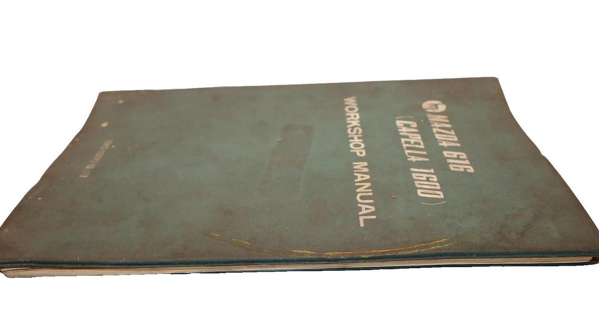 Used MAZDA 616 Capella 1600 Sedan Coupe Workshop Manual