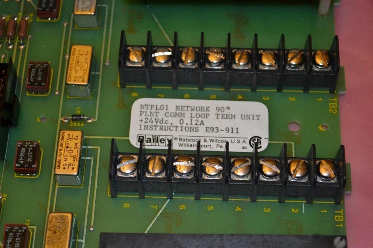 Bailey Network 90 Plnt Comm Loop Term NTPL01 NEW