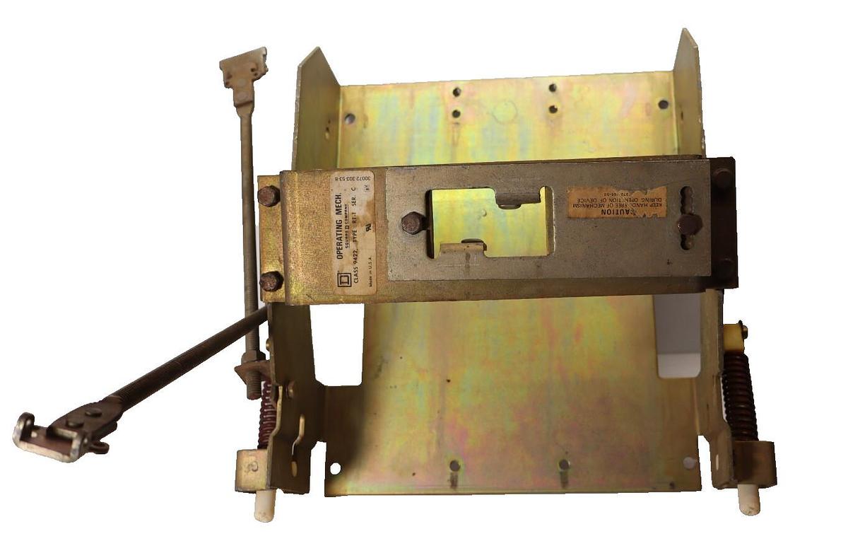 Used SQUARE D Circuit Breaker Operating Mechanism 9422 RT-1 9422-RT1 Ser C