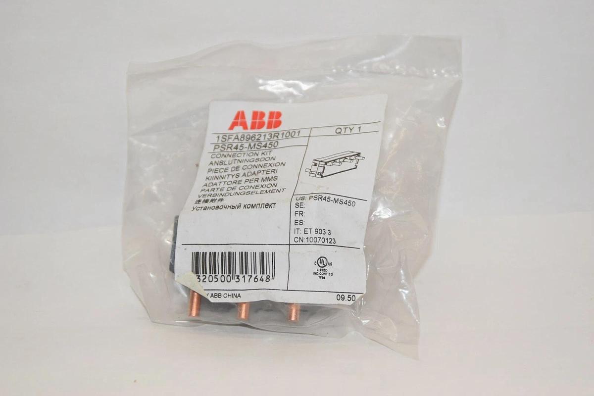 (NEW) ABB 1SFA896213R1001 PSR45-MS450 Connection Kit