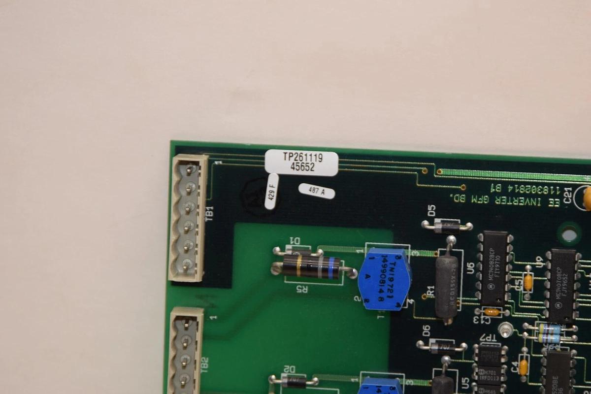 Used EXIDE 118302814 101073038 Rev B TP261119 EE Inverter GFM PCB Board