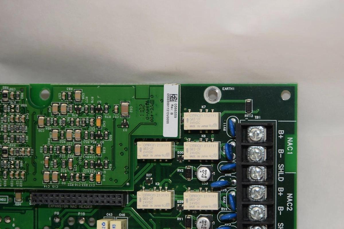 Used SIMPLEX 566-253 0566523 Flex Amplifier Assy w/ Decoder 637-996 Fire Alarm Panel