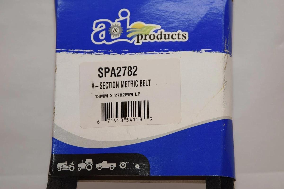 (NEW) A&I PRODUCTS PIX SPA2782 PIX-SPA2782 A-Section Belt 13mm x 2782mm V-Belt