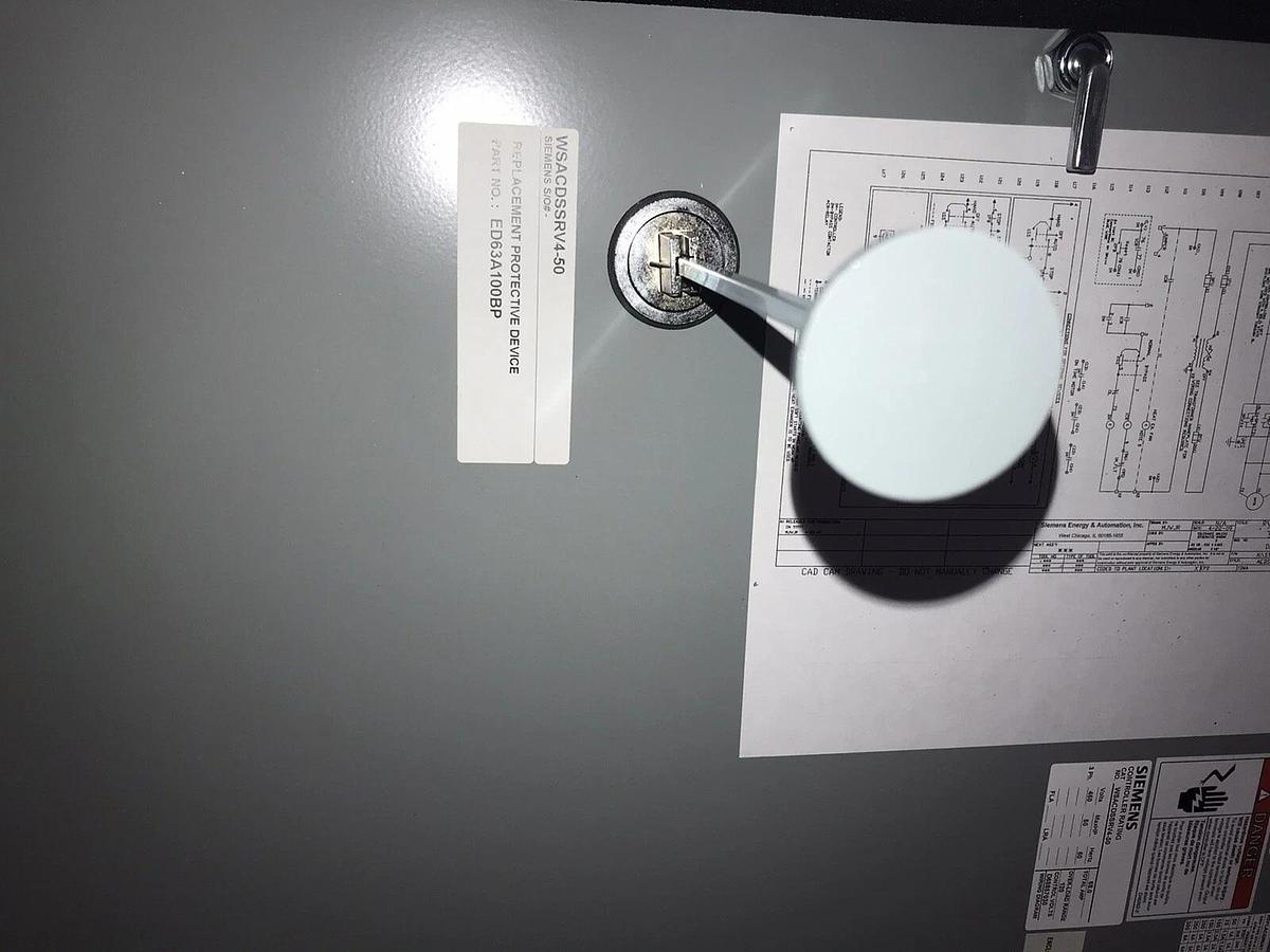 SIEMENS SoftStart Soft Starter WSACDSSRV4-50 50hp 3ph 460v 68a 74ET34EFAP (NIB)