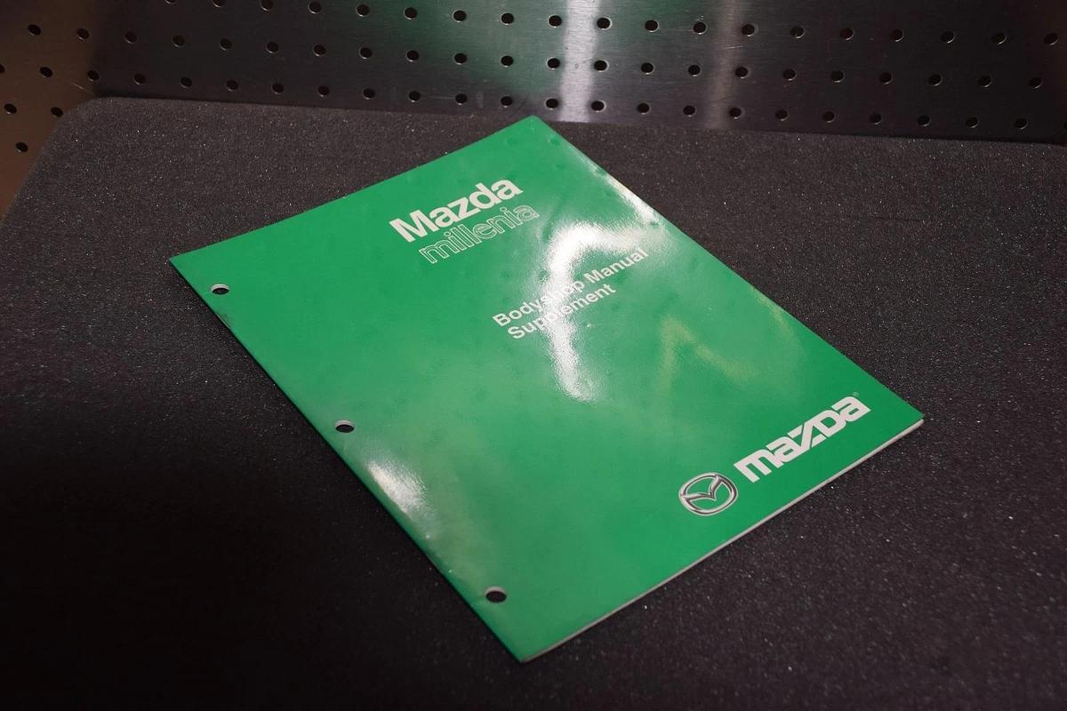 95 Mazda Millenia Body Shop Repair Manual Supplement Bodyshop Manual 1995