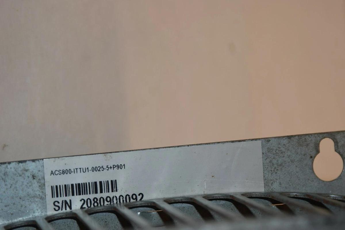 Used ABB 25HP VFD AC Drive 380-500v 3ph  ACS800-ITTU1-0025-5+P901 ACS800 18.5 Kw
