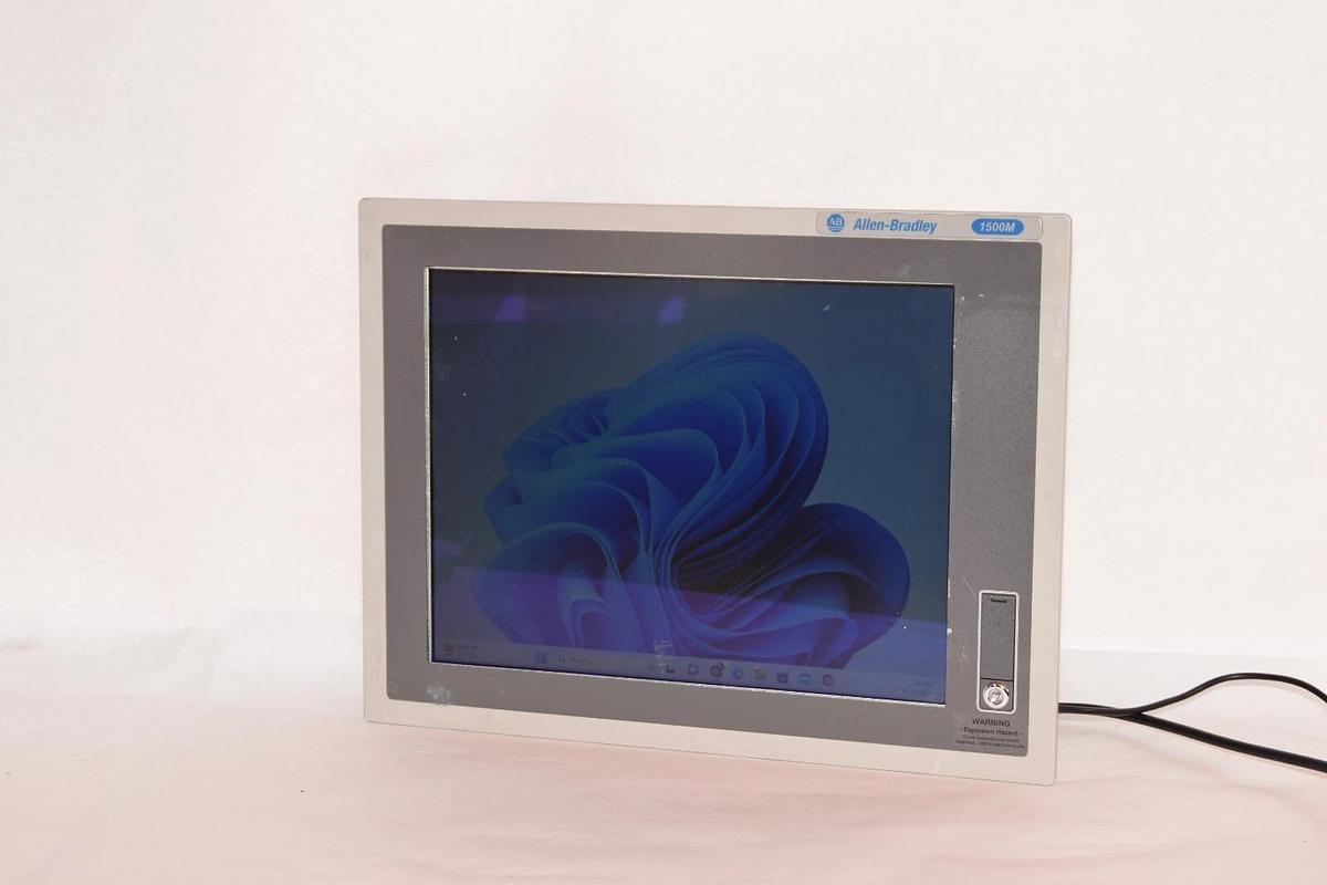 Used Allen Bradley Monitor Display Screen 6186M-15PN 6186M15PN 1500m Ser. G