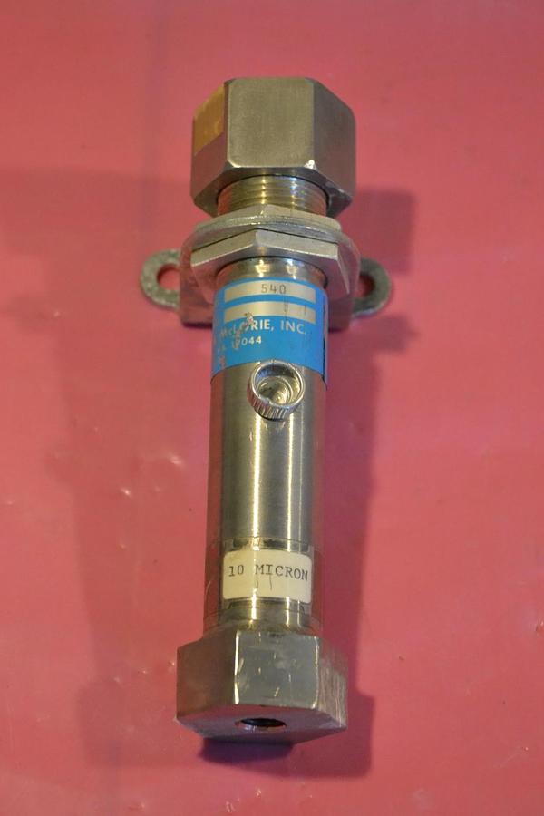 L&M Lockwood & McLorie Stainless Steel 10 Micron Filter Model 540 NEW