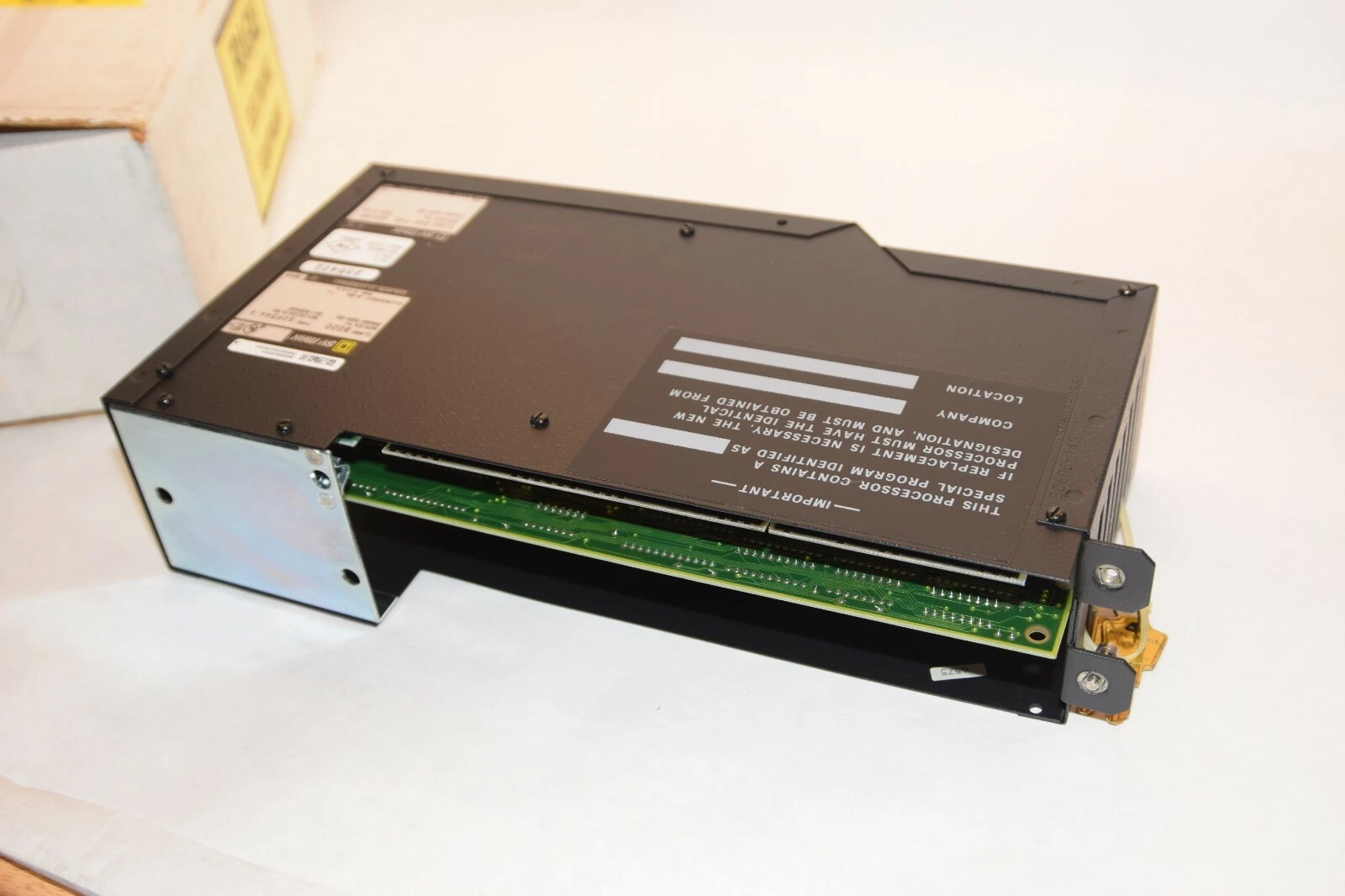 (New) SQUARE D Sy/max 8020 SCP-544 Processor Module SER M1 8020SCP544