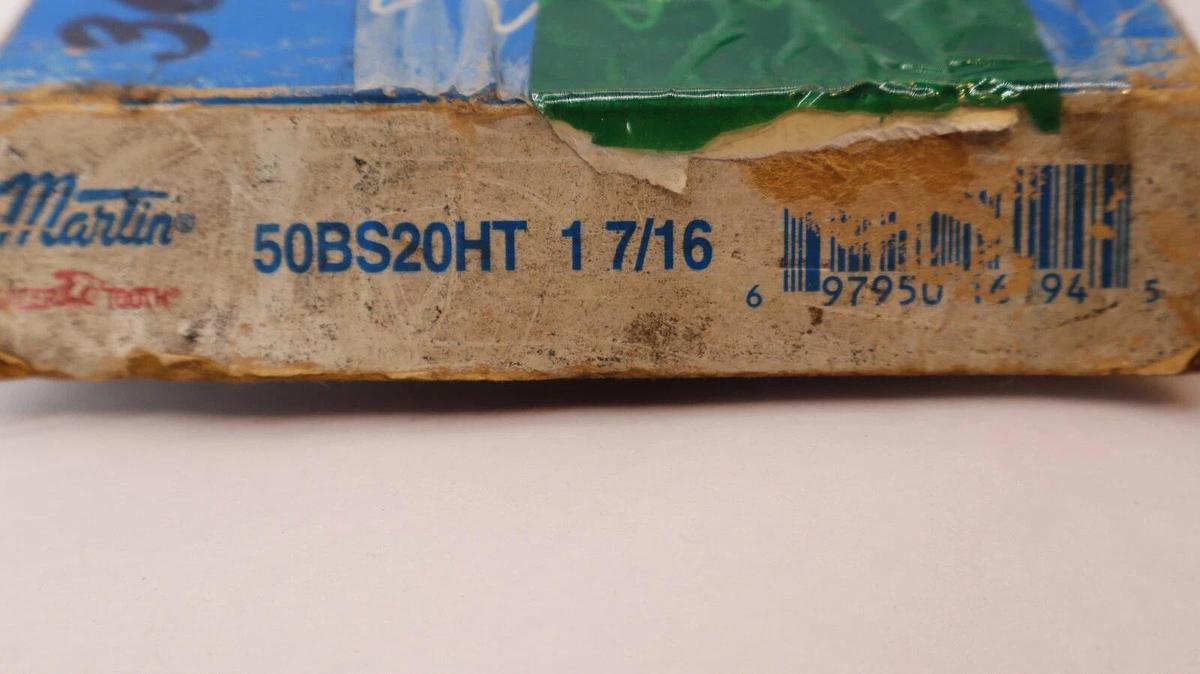 (NEW) MARTIN 50BS20HT 1-7/16" Bore Sprocket
