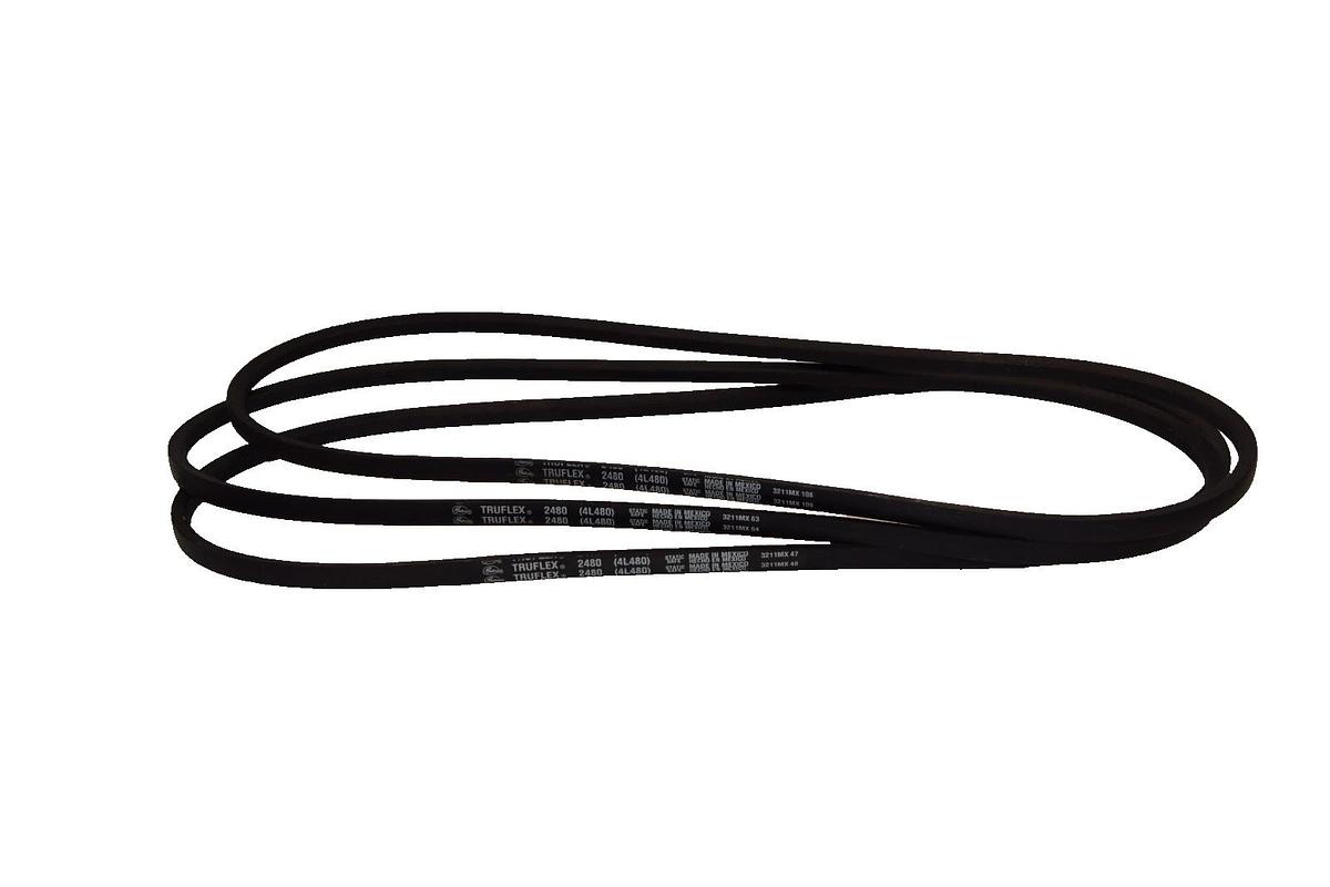 Gates Trueflex V-Belt 2480 4L480 Vbelt (Lot of 3)