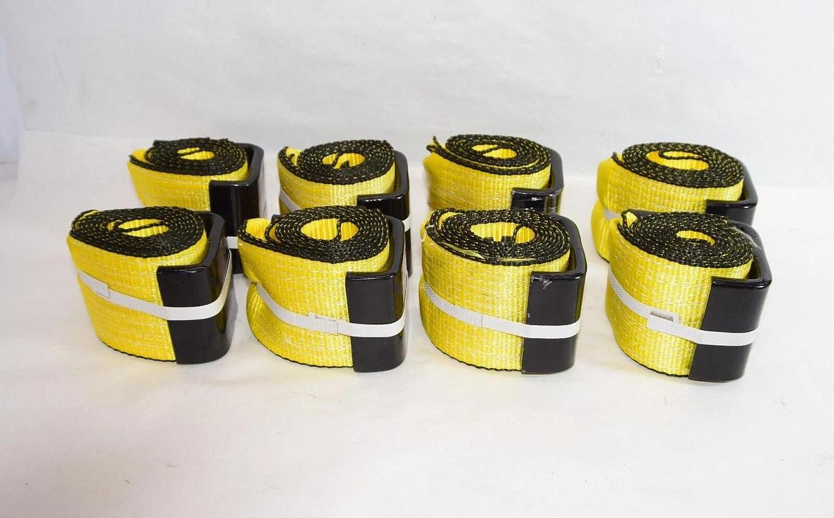 (NEW - Lot 8) MYTEE PRODUCTS WS4x5CH 4' x 5" Winch Straps for Roll of Container