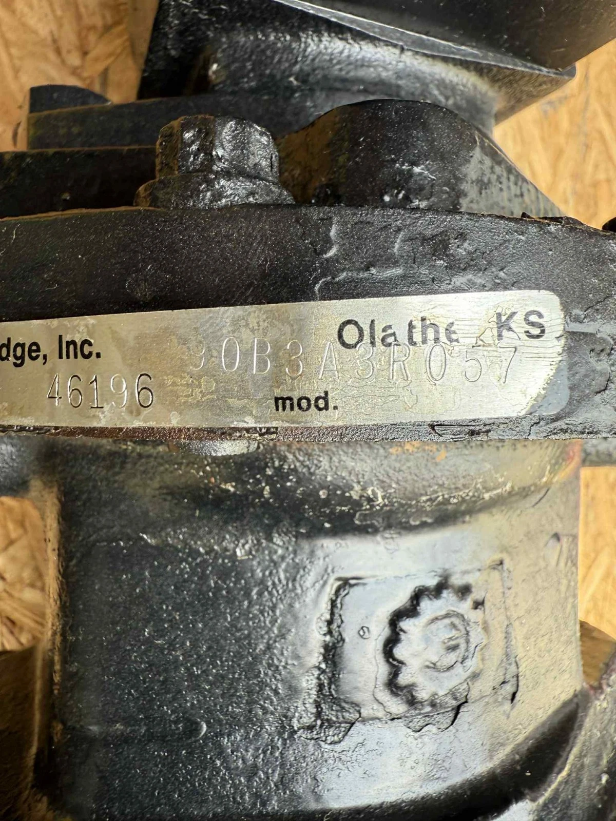 Eskridge Gear Box Gearbox 50 50.__7 w/ Brake 90B 90B3A3R057 *rebuilt*