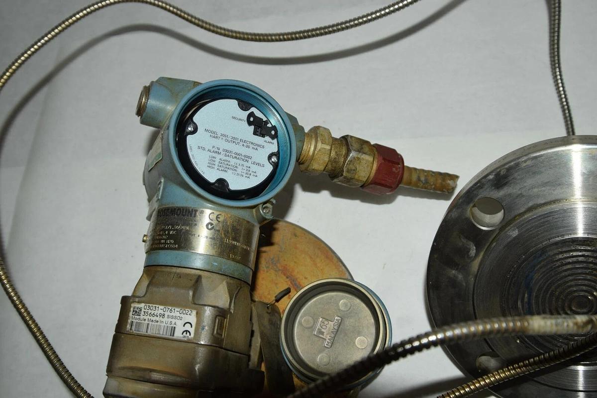 Used ROSEMOUNT Smart Family 03031-0001-0002 03031-0761-0022 Pressure Transmitter