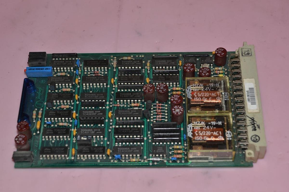 Used SCHLAFHORST ELECTRONICS 117-650 272 117650272 PC BOARD