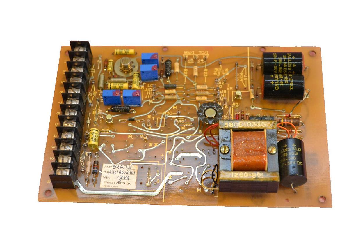 Used ABB FISHER & PORTER CIRCUIT BOARD CARD 686B264U09 686B264 U09 82A35