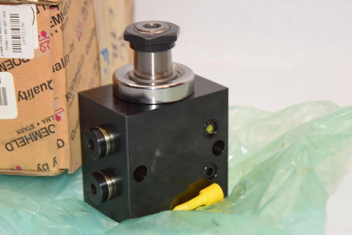 (NEW) ROEMHELD 18931196 0622-143-0021 500 Bar Block Cylinder