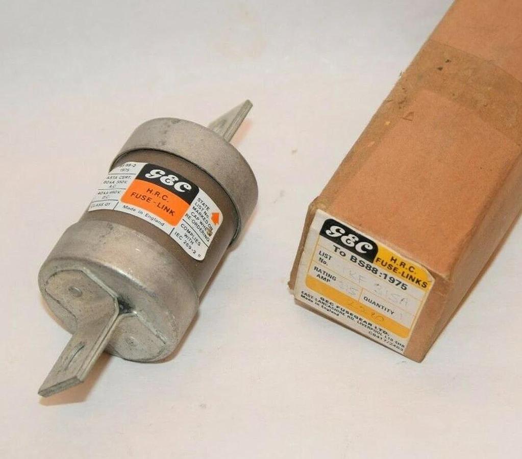 (NEW) GEC FUSEGEAR TKF315A BS88:1975 315A Fuse-Link