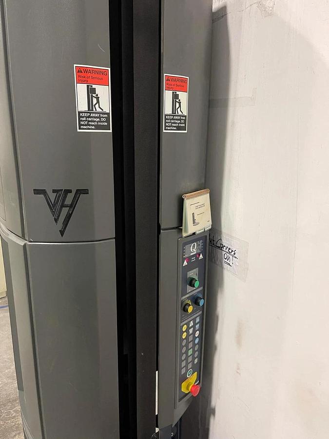 Used *JUST SERVICED* Lantech Q-300 115V Shrink Wrap Machine Semi Auto Stretch Wrapper