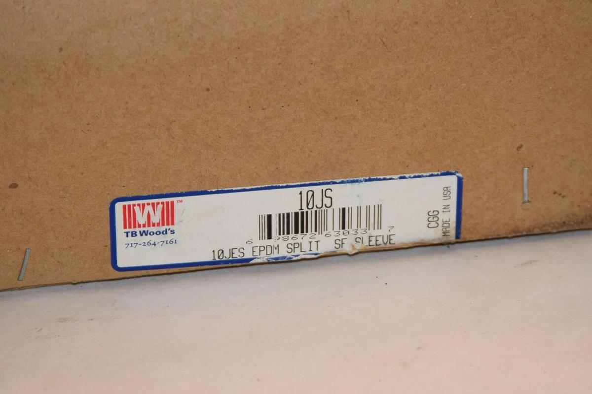 (NEW) TB WOODS 10JS 10JES EPDM Split Sure Flex Flange Coupling