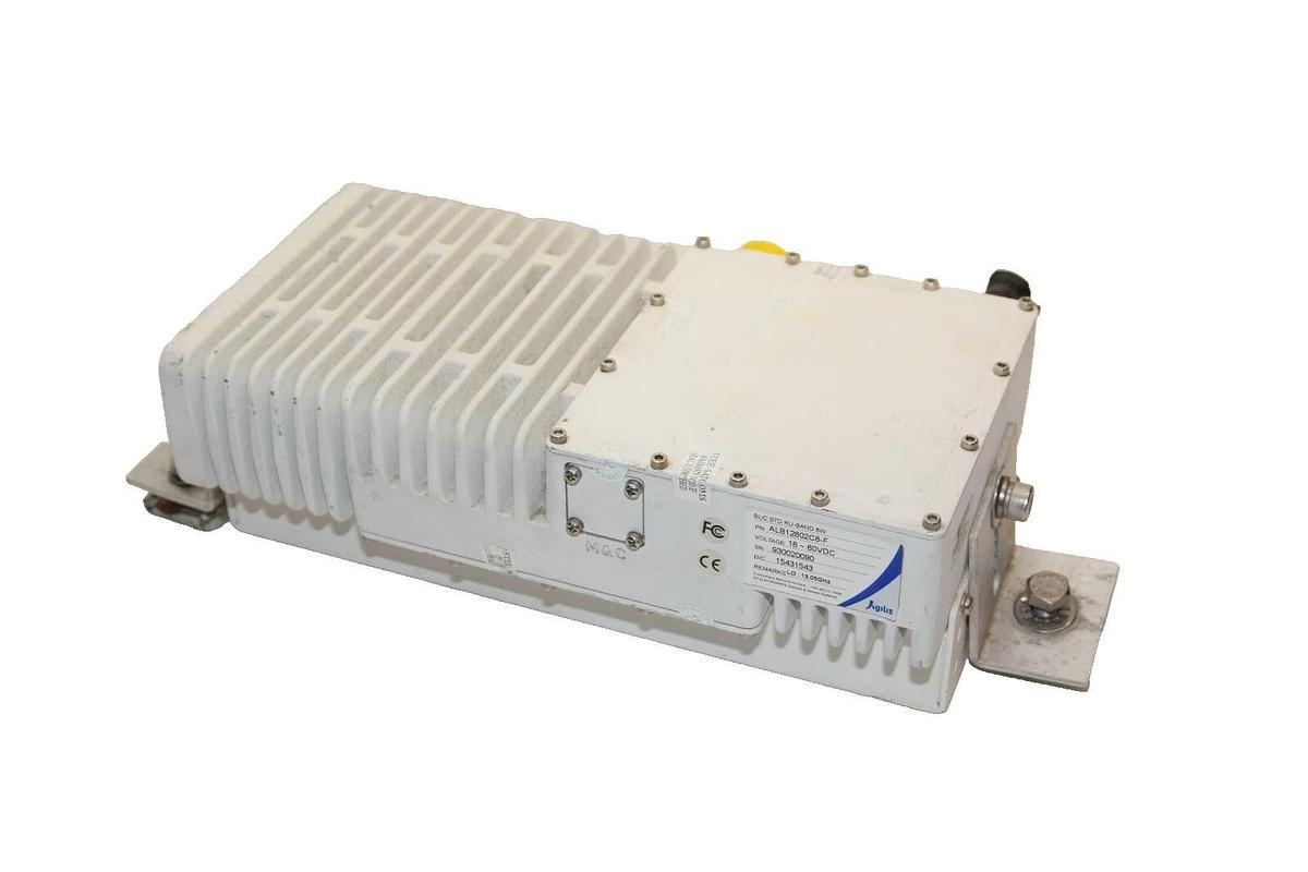 Used Agilis ALB128 Series Ku-Band BUC STD 8W Block-Up Converter ALB12802C8-F