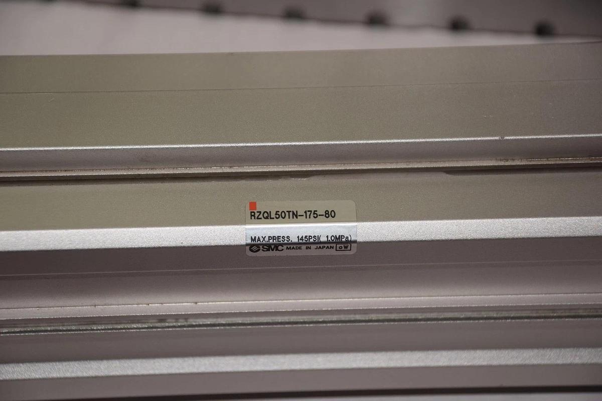 Used SMC RZQL50TN-175-80 RZQL50TN17580 145psi 1-3/8" 4" STROKE AIR CYLINDER