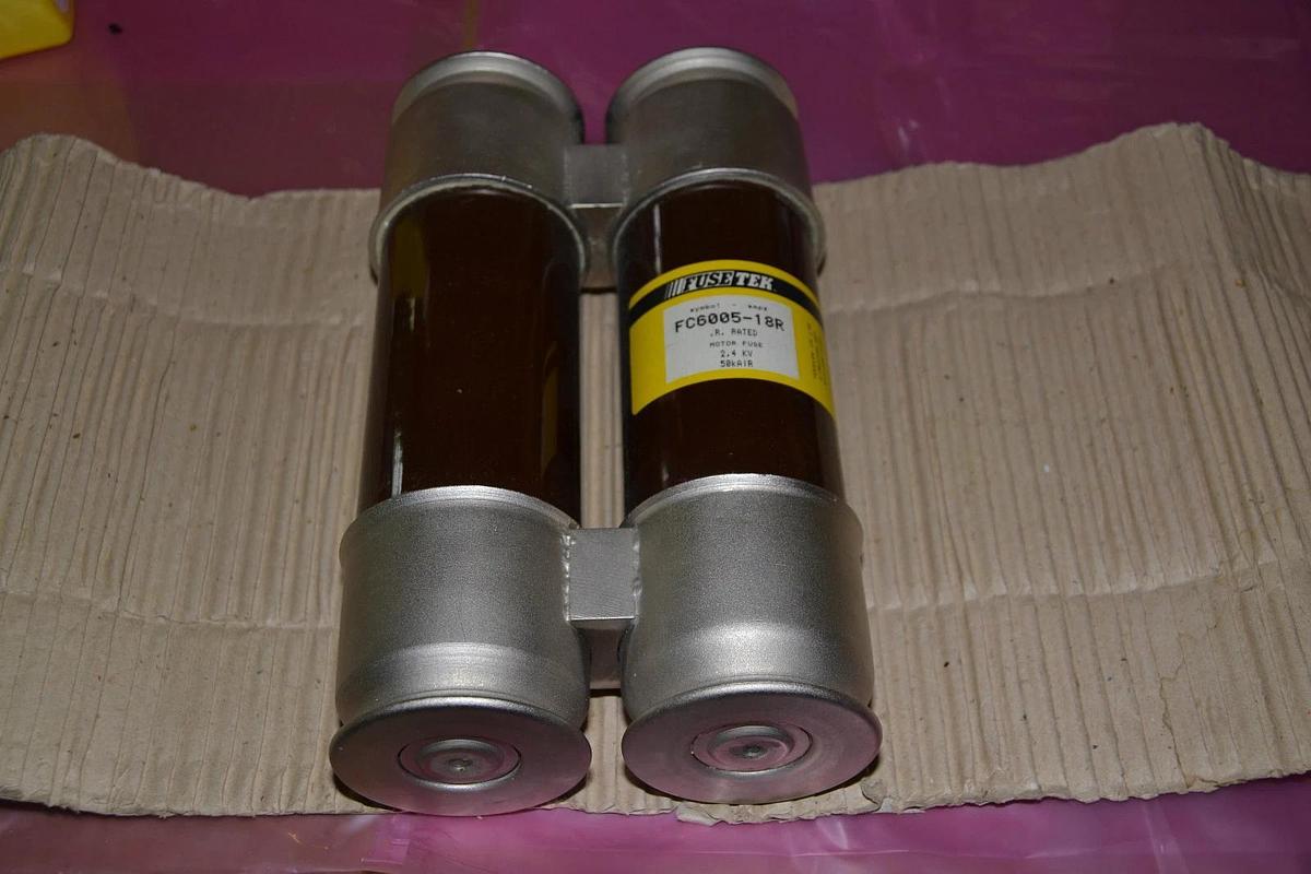FUSETEK FC6005-18R FC6005 18R FC600518R 18R AMP A 18RA 2.4 KV FUSE NEW