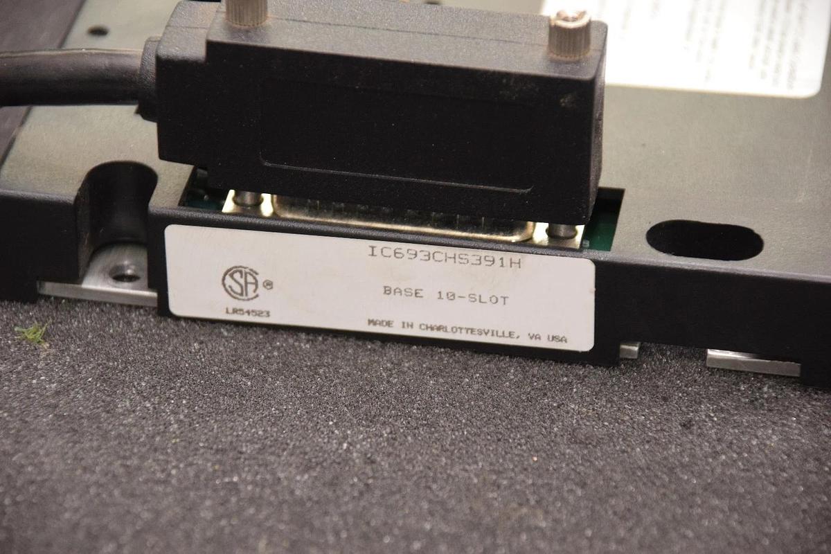 Used GE FANUC IC693CHS391H 10 SLOT EXPANSION BASEPLATE