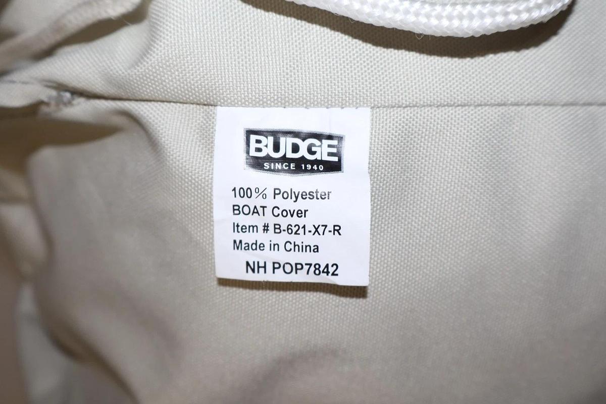 Budge B-621-X7-R , B621X7R , NH POP7842 Polyester T-Top Boat Cover 22-24' (New)