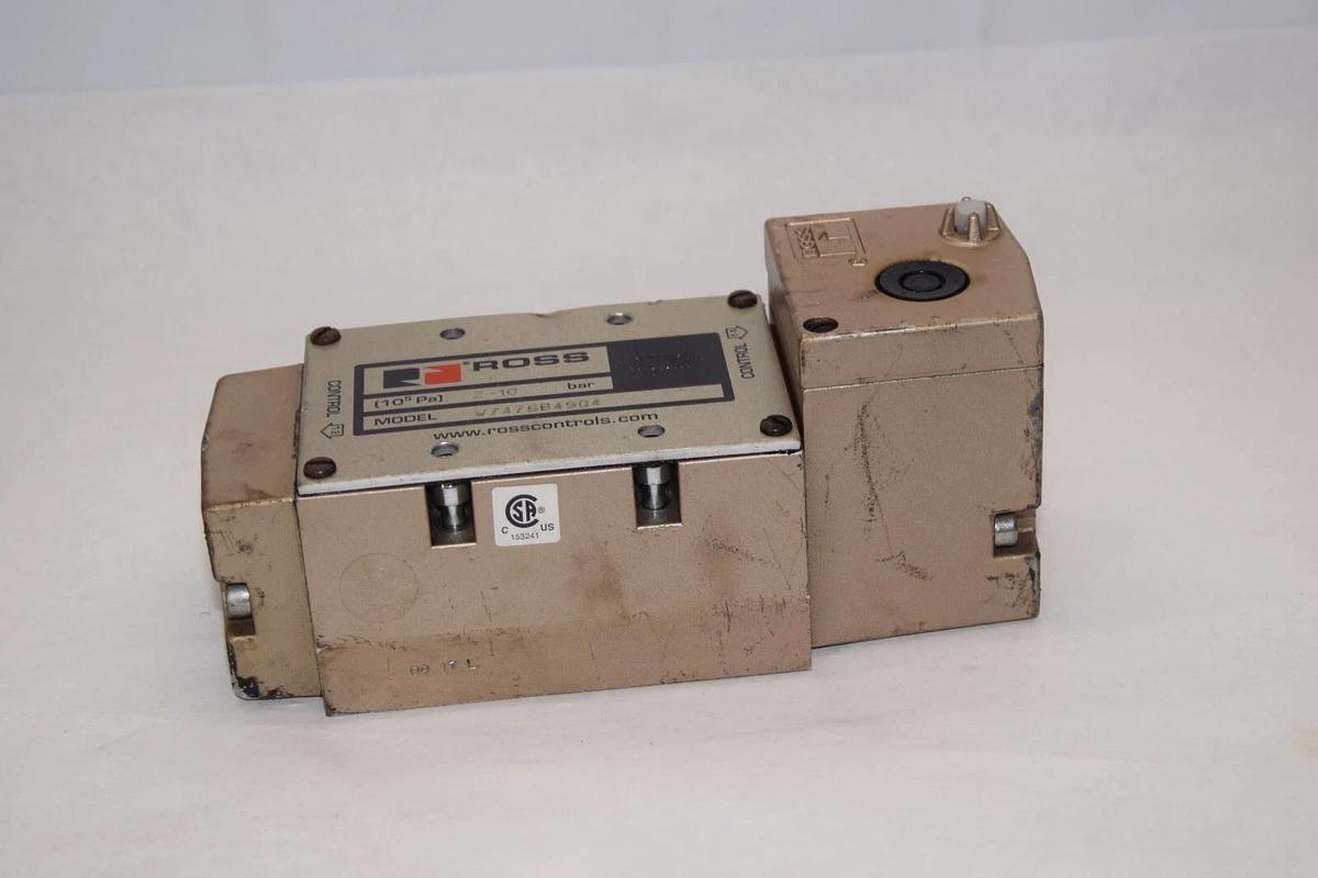 Used ROSS W7476B4904 24Vdc Valve