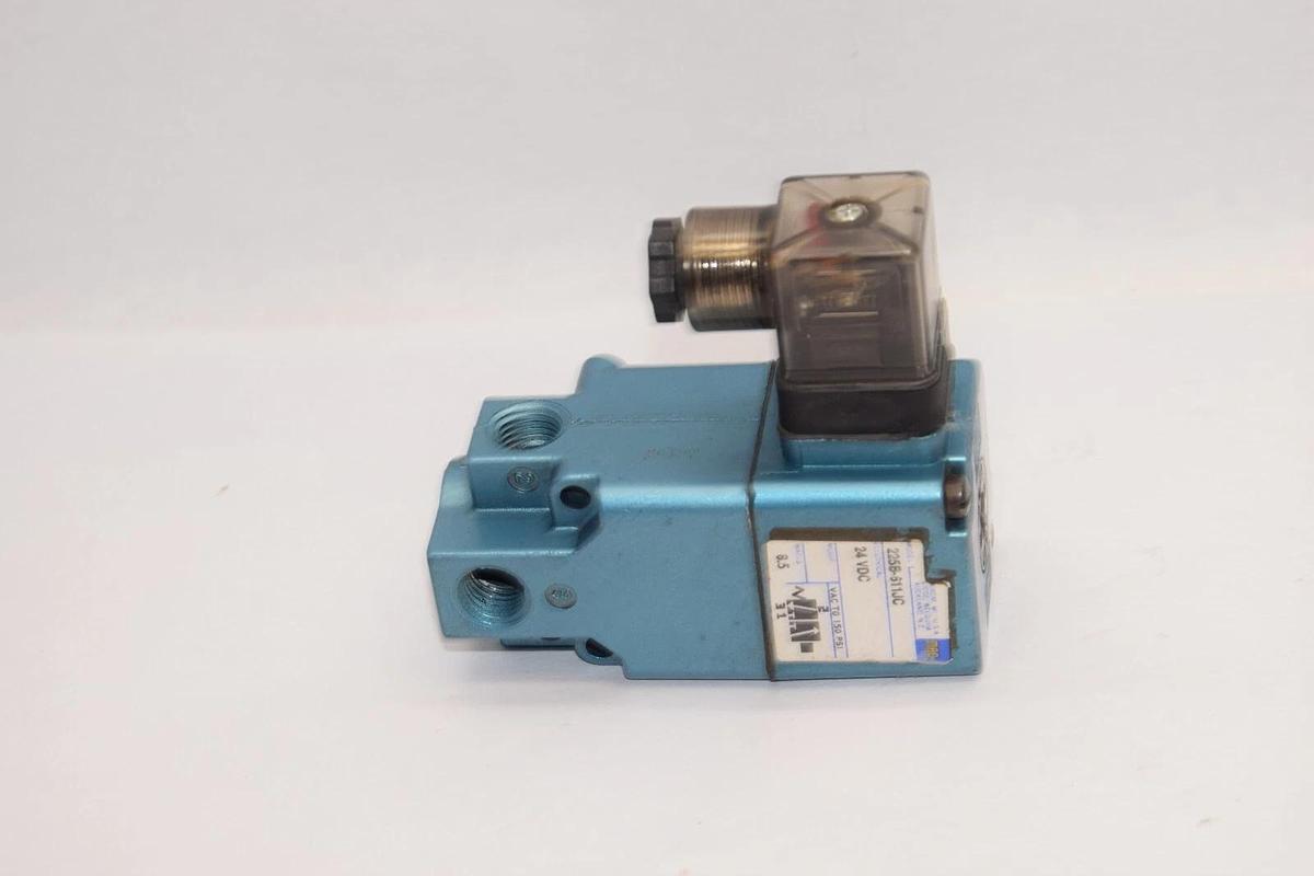 (NEW) MAC VALVES 225B-611JC 225B611JC 24Vdc 8.5w Solenoid Valve