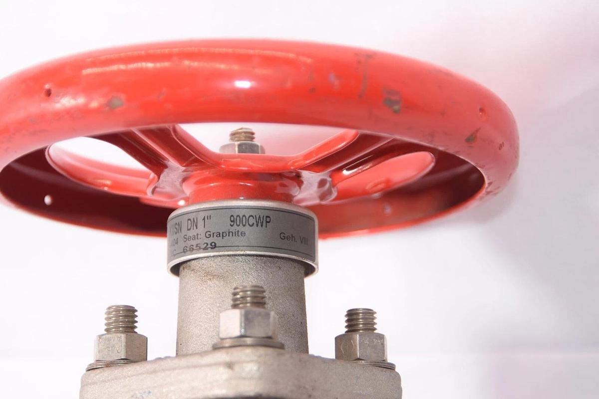 (NEW) KLINGER 900CWP KVSN DN 1" Weld In Socket Piston Valve