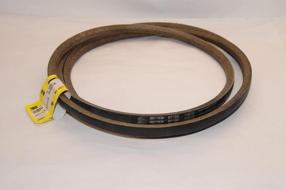 (NEW) GATES BP108 Predator Made With Kevlar V-Belt