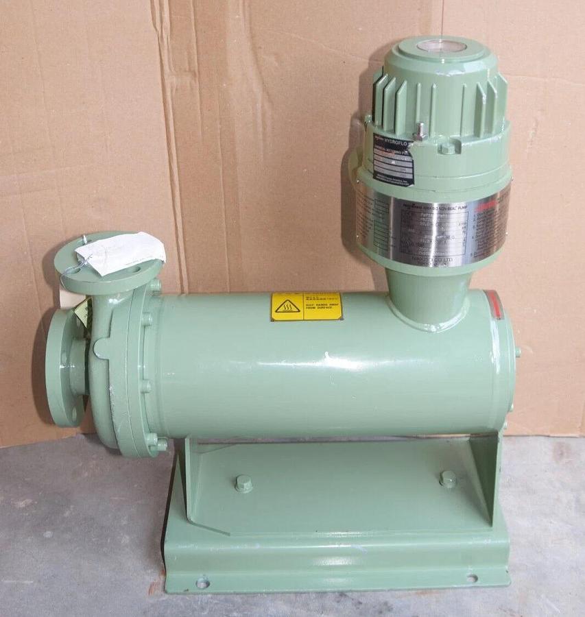 Nikkiso Non-Seal Pump  PWP1B/HPWP1 HN22C-B2 Head: 50m 3.6kw 460v 200 l/min (NEW)