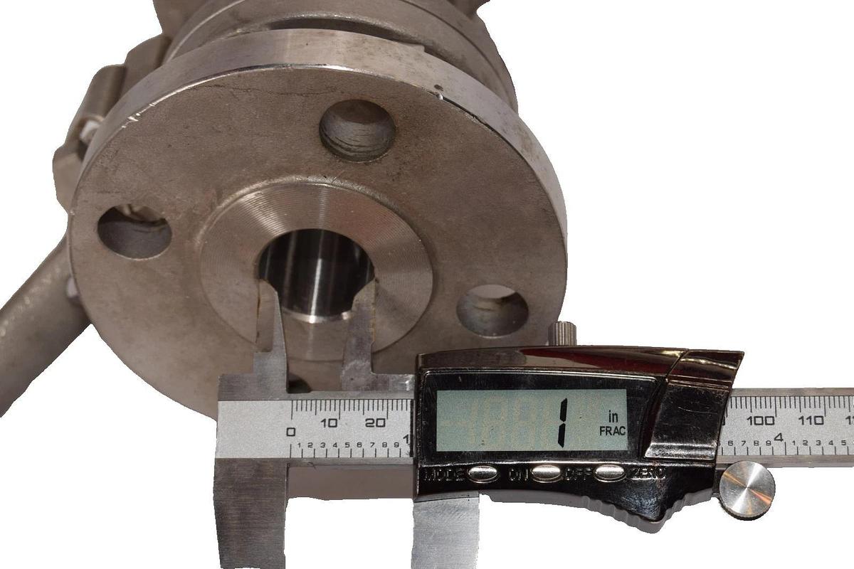 Klinger Schoneberg K200-FS/KFM RF F05/12-125Nm 1" Flange Ball Valve NEW