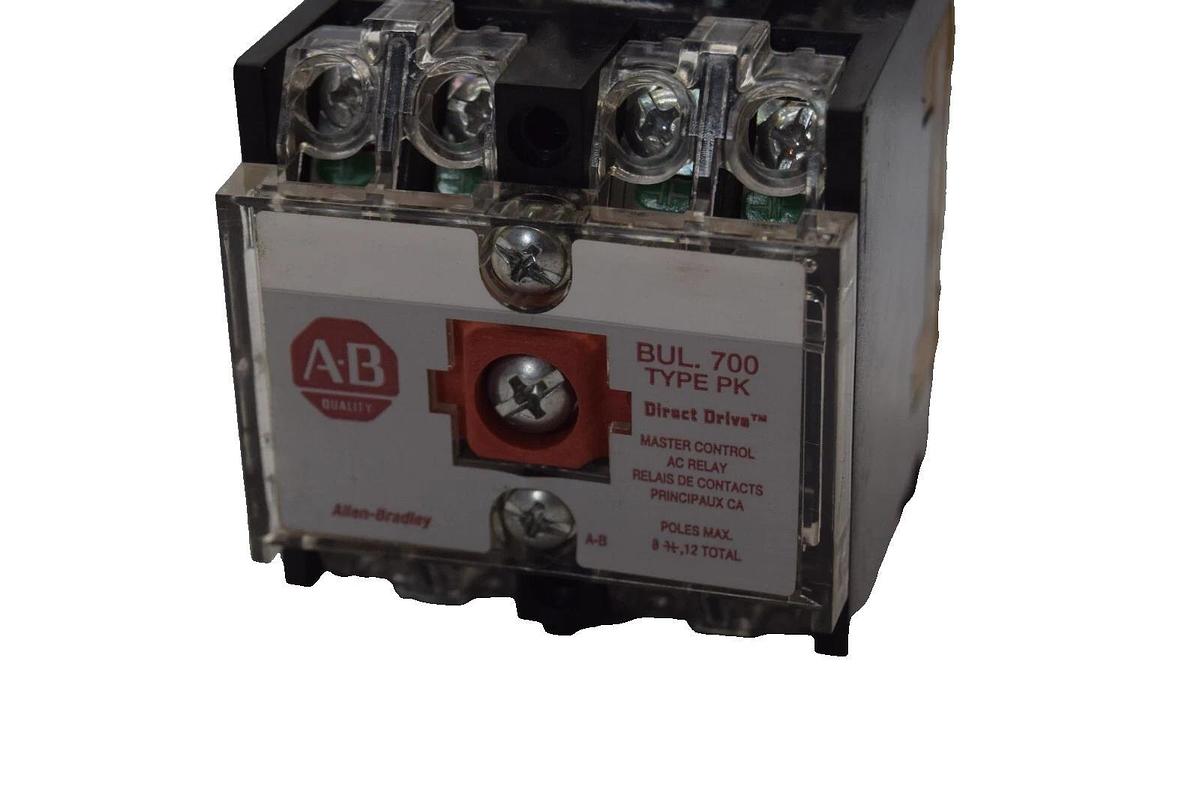 Used ALLEN BR ADLEY 700-PK400B11 Series D Control AC Relay
