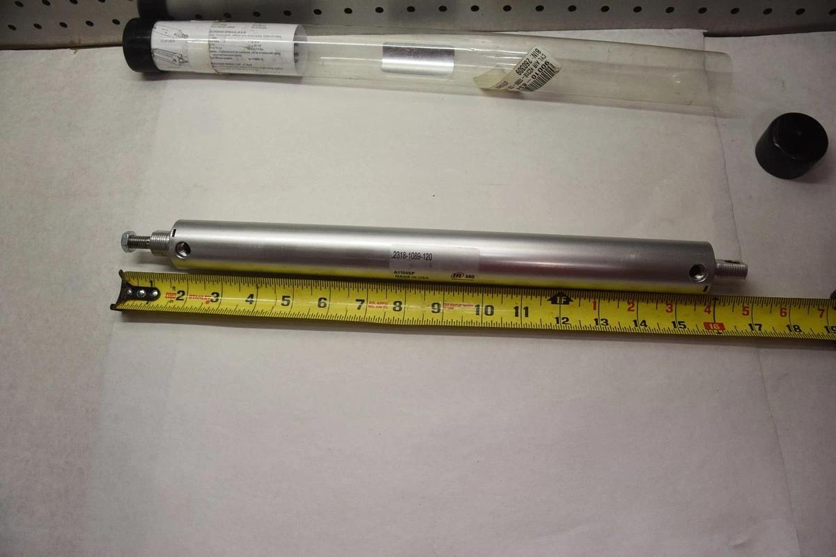 INGERSOLL / ARO 2318-1089-120 12" STROKE 3/8" BORE AIR PNEUMATIC CYLINDER NEW