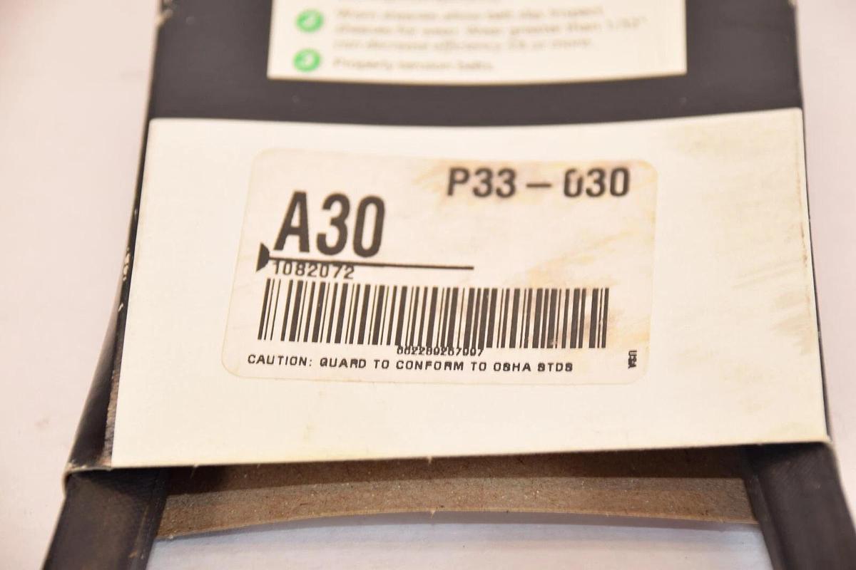 (NEW) BROWNING A30 , A-30 , A 30 , P33-030 Super Gripbelt V-Belt USA