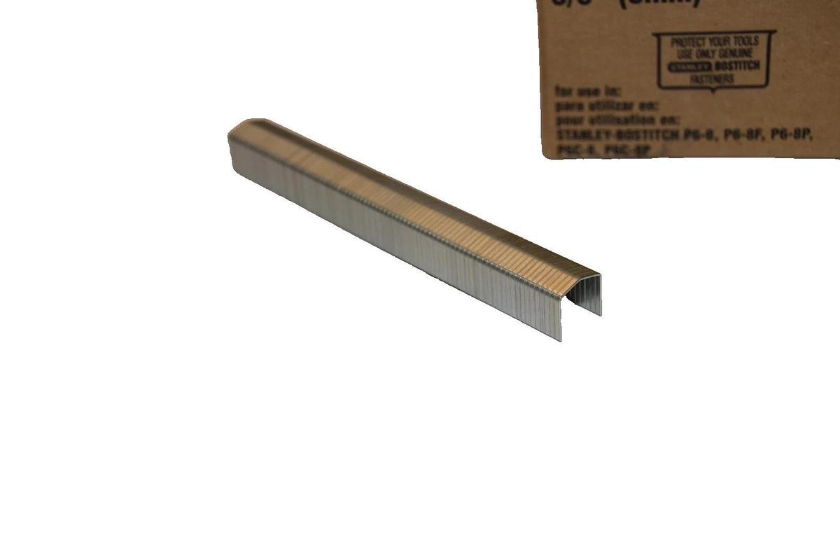 Stanley / Bostitch STH5019 3/8 , 3/8" Galvanized Staples (New - Lot of 15,000)