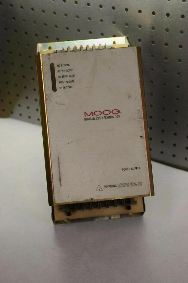 Used MOOG 150-104 Brushless servo motor control Power Supply 15KW 230V