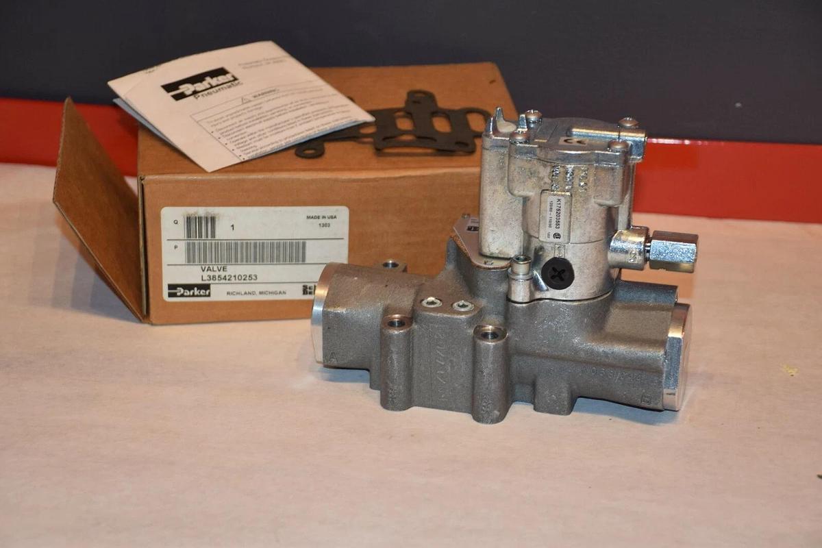 (New) Parker Schrader Bellows L3854210253 Valve Assembly