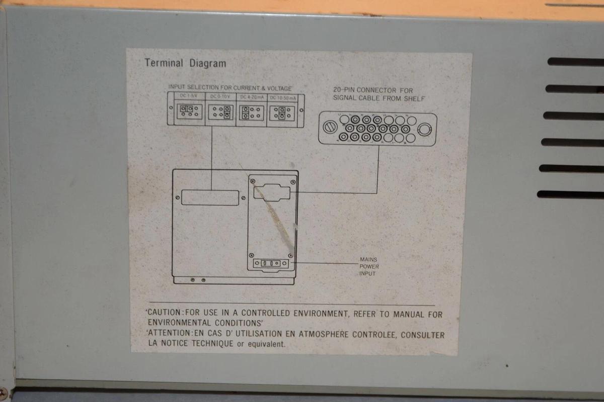 Used FOXBORO 761RSA3ABD 81-264Vac 50/60Hz 65Va Chart Recorder