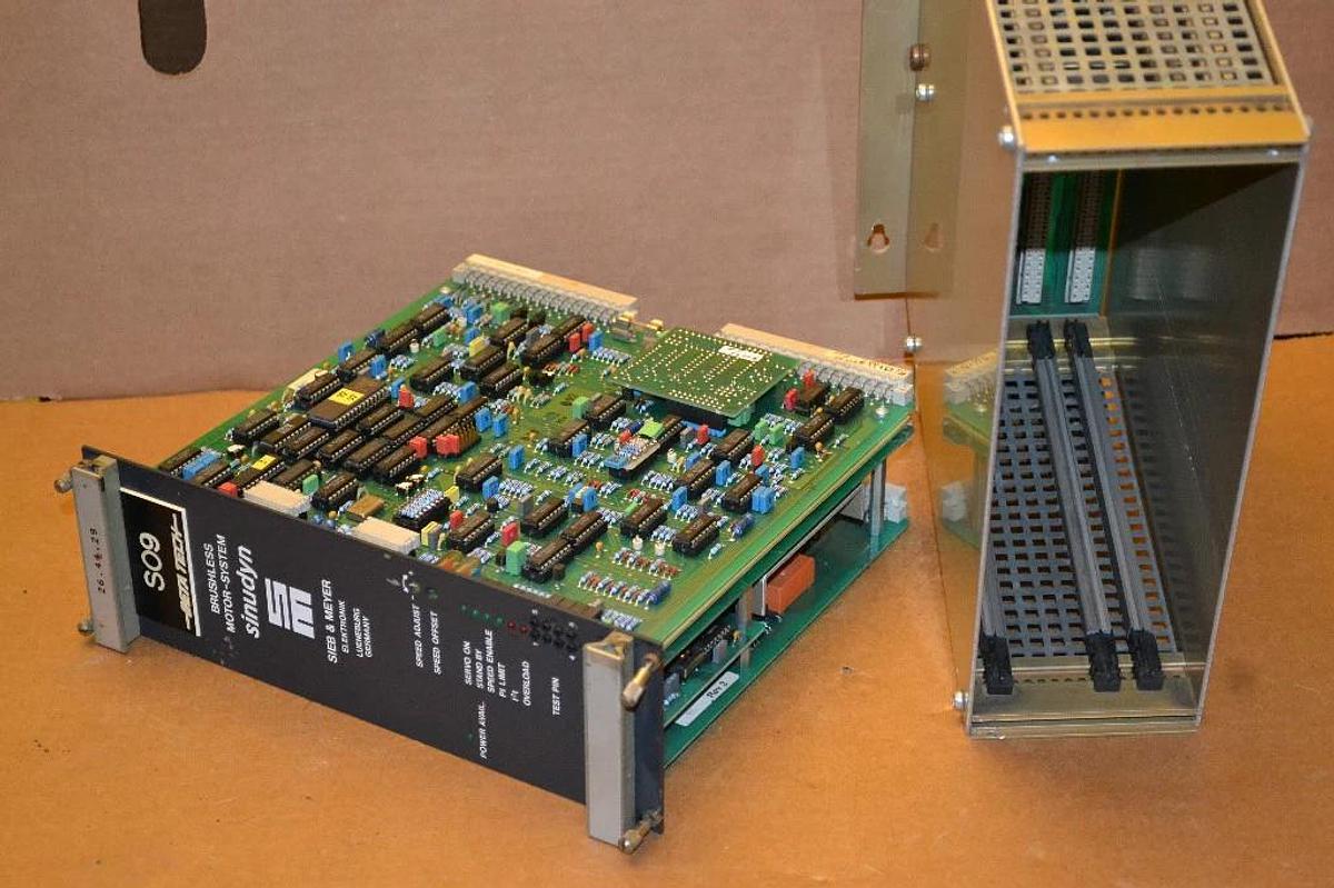 Used SIEB & MEYER BRUSHLESS MOTOR SYSTEM SINUDYN 26.44.29