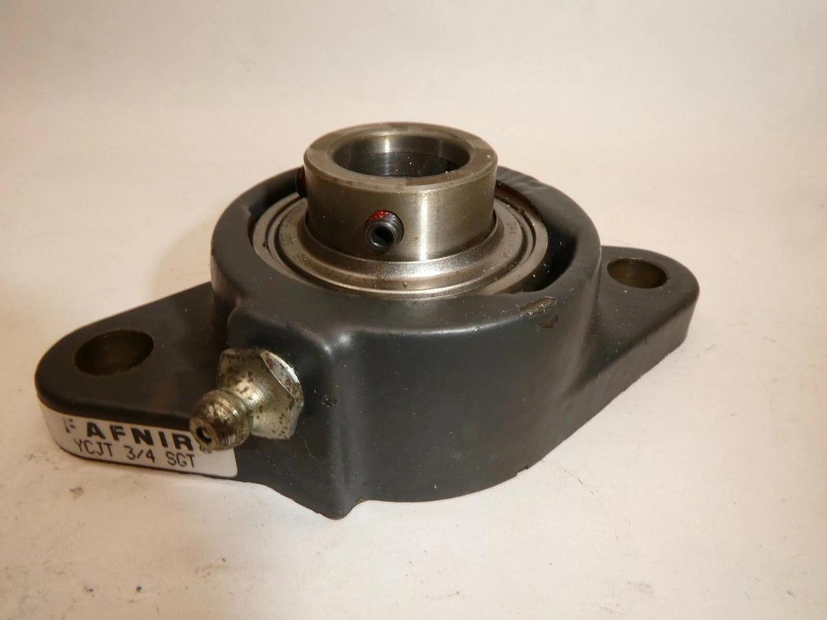 (NEW) FAFNIR YCJT 3/4 SGT 2 Bolt Flanged Bearing