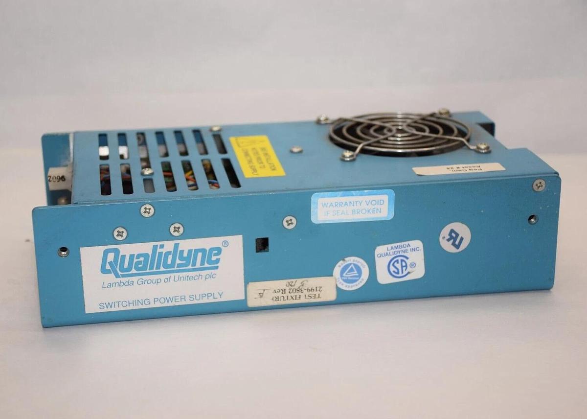 Used LAMBDA QUALIDYNE INC 2B3AB1A-0561 , 02003 120V 8.0A 50/60Hz 400w Power Supply